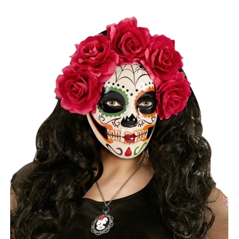 Masca dia de los muertos roz - poza 2