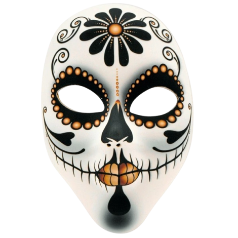 Masca dia de los muertos senora - poza 1