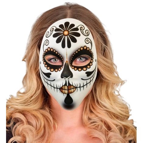 Masca dia de los muertos senora - poza 2