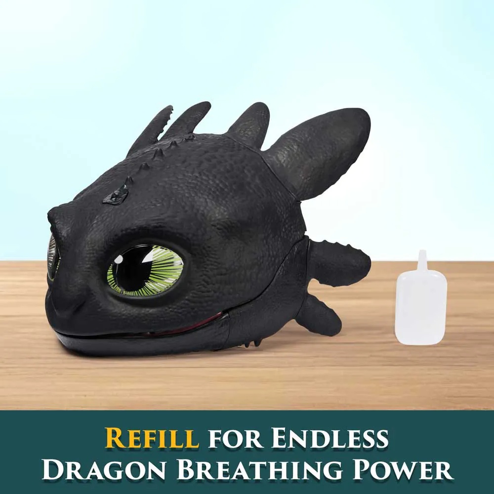 Masca interactiva Dragonul Toothless cu functie de abur - poza 4