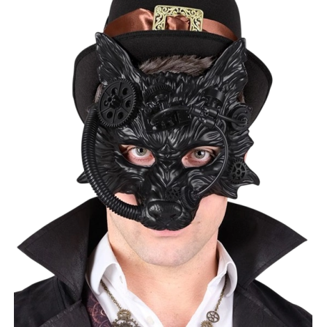 Masca lup steampunk - poza 2