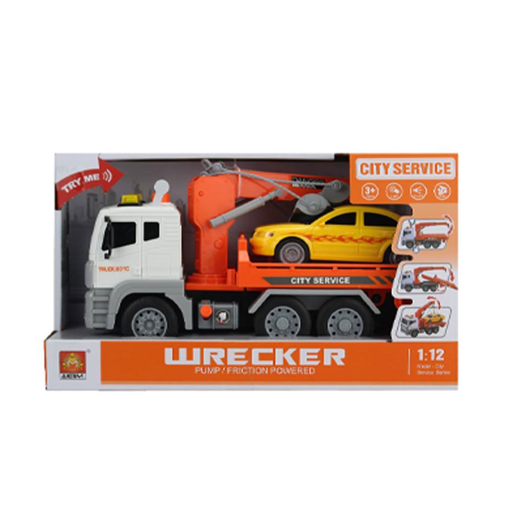 Masina asistenta rutiera City service Wrecker 1:12 - poza 2