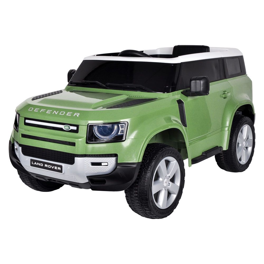 Masina cu acumulator Ocie Jeep Land Rover Defender 12 V Verde - poza 1