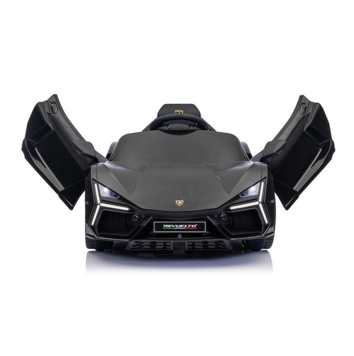 Masina cu acumulatori Lamborghini 12V Neagra QLS-8603 - poza 2