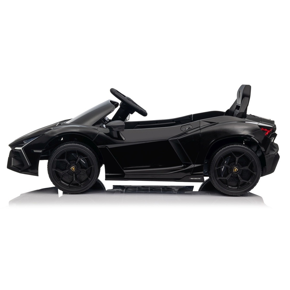 Masina cu acumulatori Lamborghini 12V Neagra QLS-8603 - poza 3