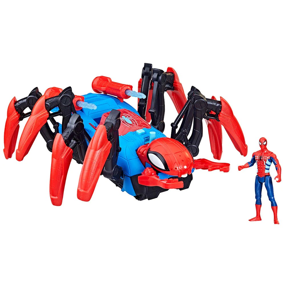 Masina cu figurina Hasbro Spiderman Crawl and Blast Spider - poza 1