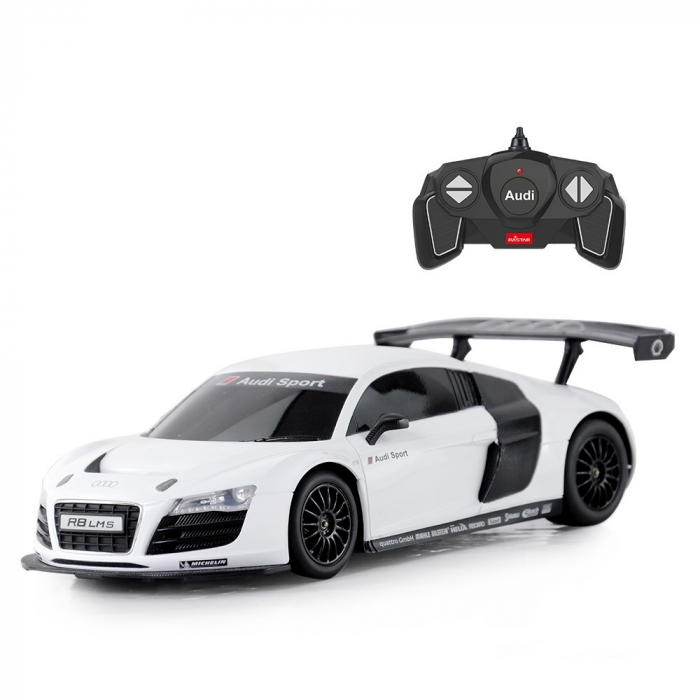Masina cu Telecomanda Audi R8, Scara 1:18