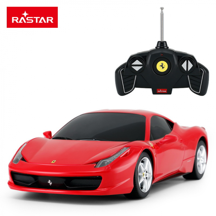 Masina cu Telecomanda Ferrari 458 Italia, Scara 1:18