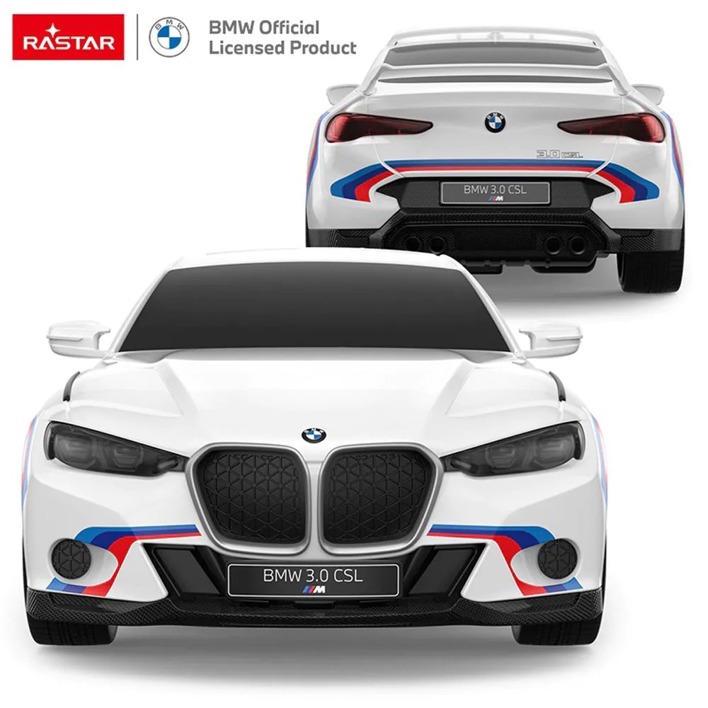 Masina cu telecomanda Rastar BMW 3.0 CSL 1:24 - poza 3