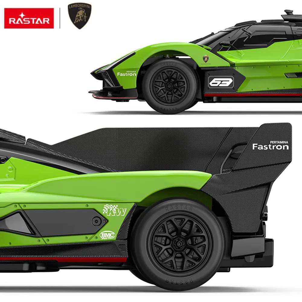 Masina cu telecomanda Rastar Lamborghini SC63 LMDH scara 1:24 - poza 2