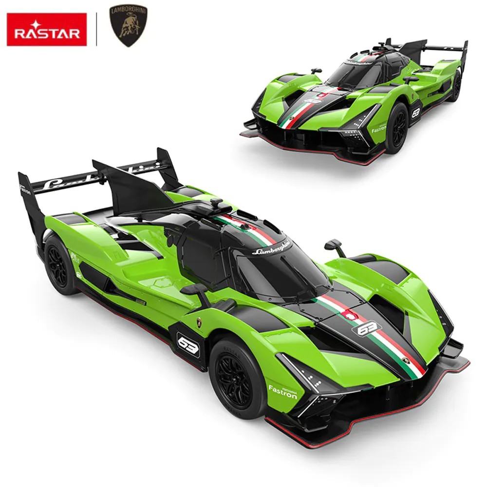 Masina cu telecomanda Rastar Lamborghini SC63 LMDH scara 1:24 - poza 4