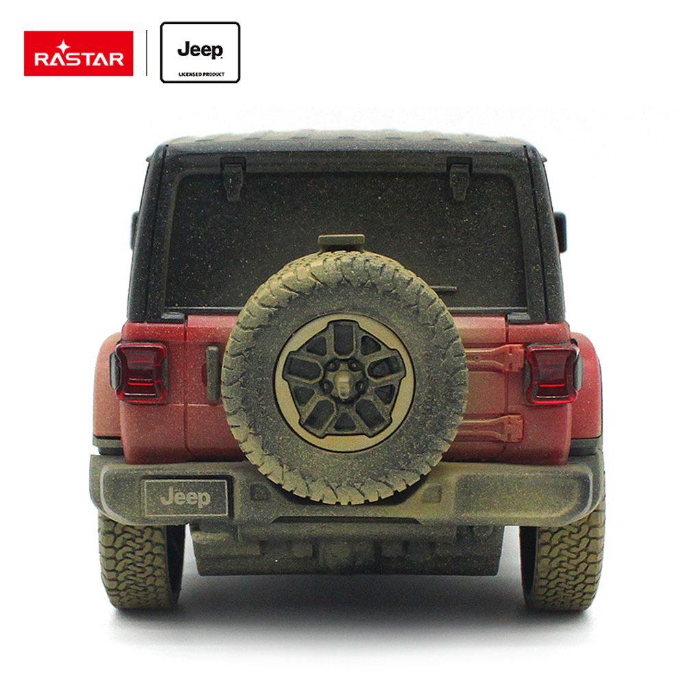 Masina cu telecomanda Rastar SUV Jeep Wrangler Rubicon Muddy Edition 1:24 - poza 3