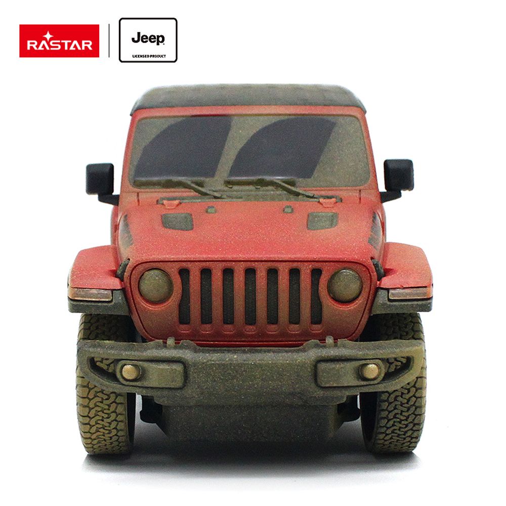 Masina cu telecomanda Rastar SUV Jeep Wrangler Rubicon Muddy Edition 1:24 - poza 5