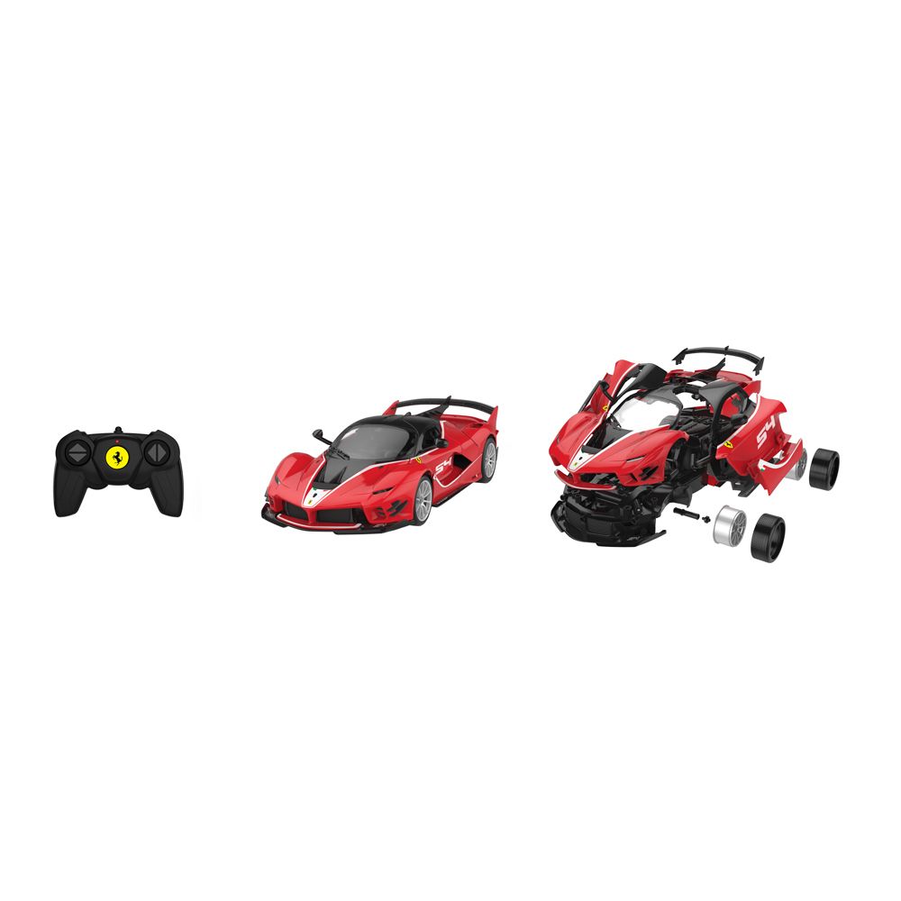 Masina de asamblat cu telecomanda Rastar Ferrari Evo 1:18 - poza 3