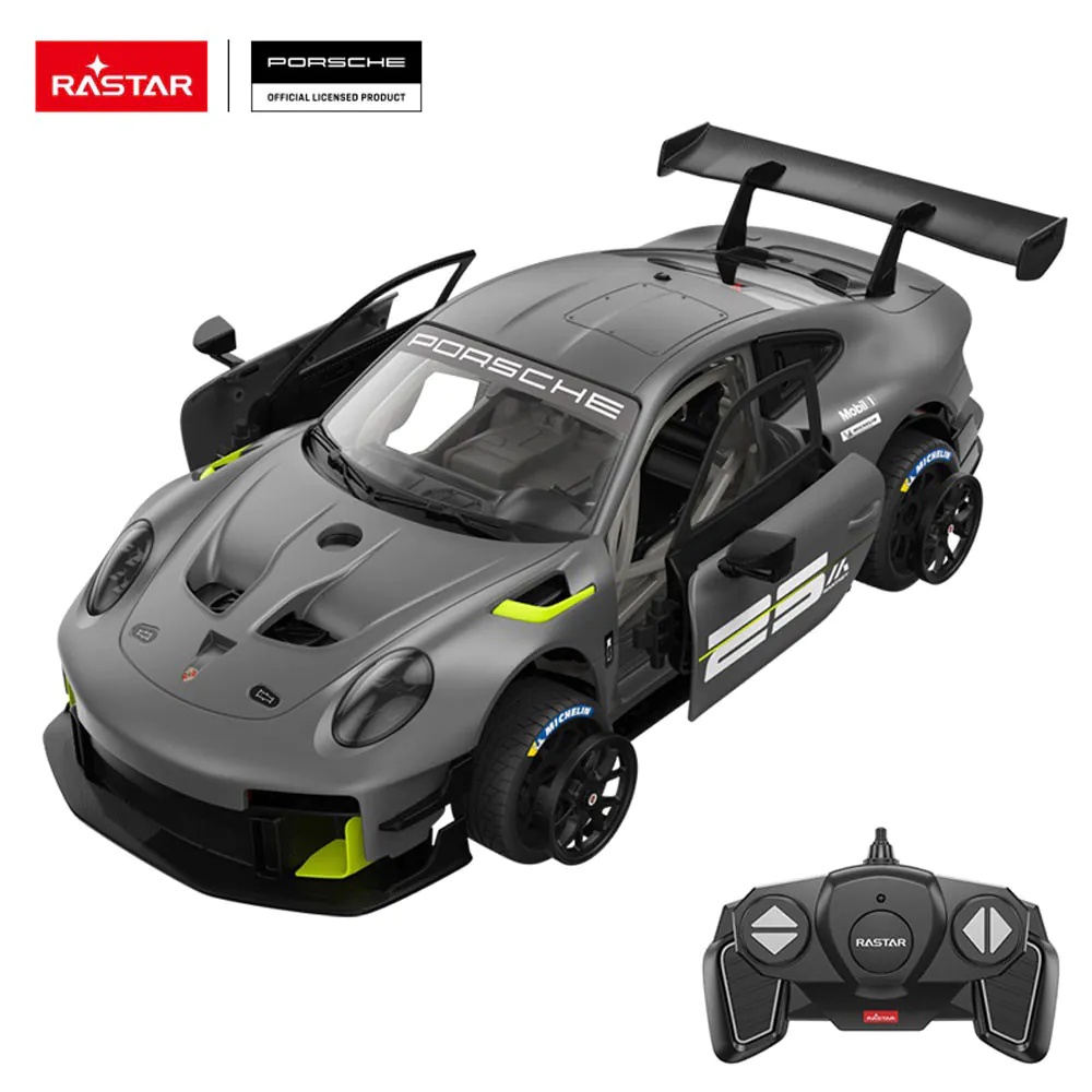 Masina de asamblat cu telecomanda Rastar Porsche 911 GT2 RS Clubsport 25 scara 1:18 - poza 3