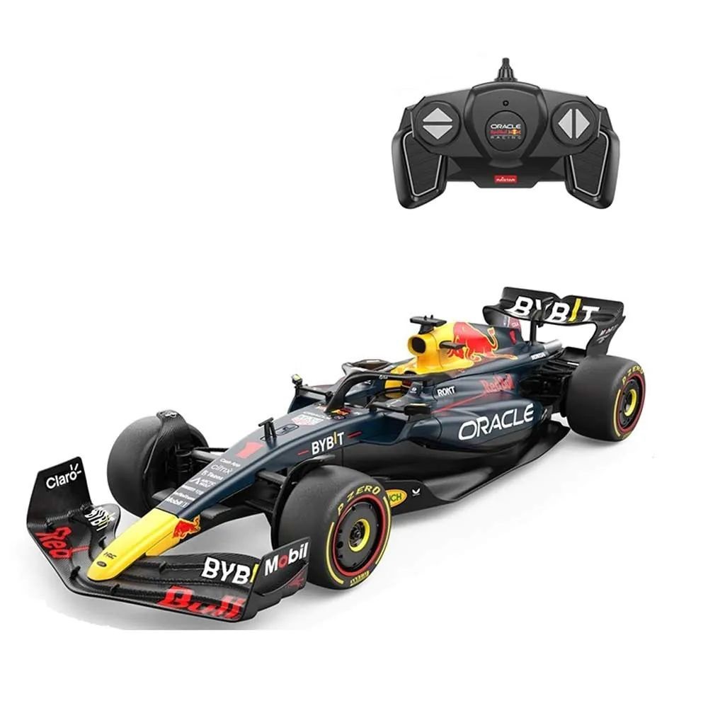 Masina de asamblat cu telecomanda Rastar Red Bull F1 RB19 1:16 - poza 1