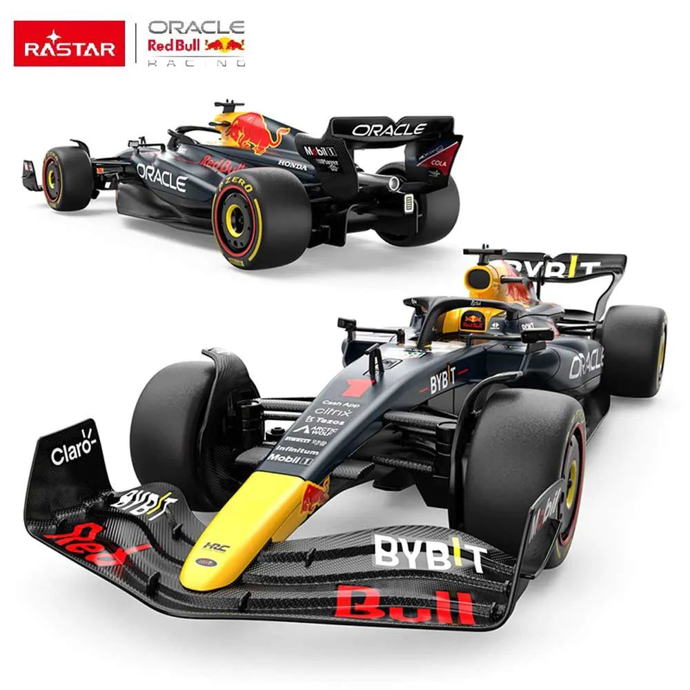 Masina de asamblat cu telecomanda Rastar Red Bull F1 RB19 1:16 - poza 2