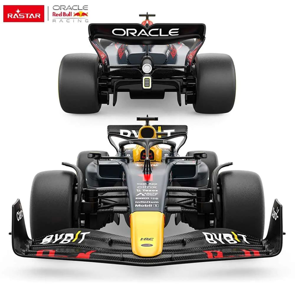 Masina de asamblat cu telecomanda Rastar Red Bull F1 RB19 1:16 - poza 4