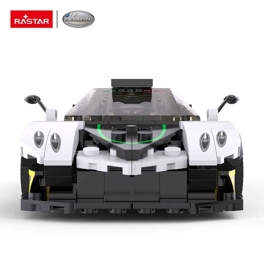 Masina de construit Rastar Pagani Zonda R 1:28 Alb - poza 2