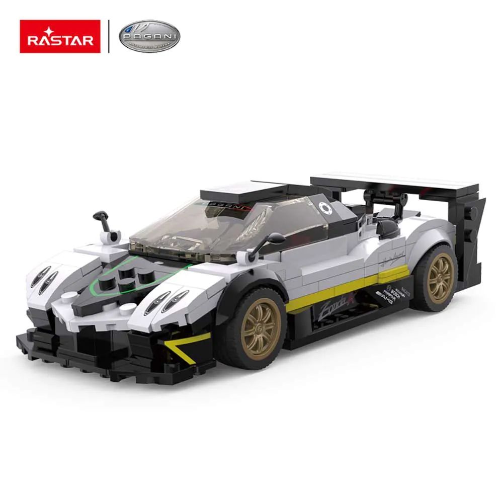 Masina de construit Rastar Pagani Zonda R 1:28 Alb - poza 5