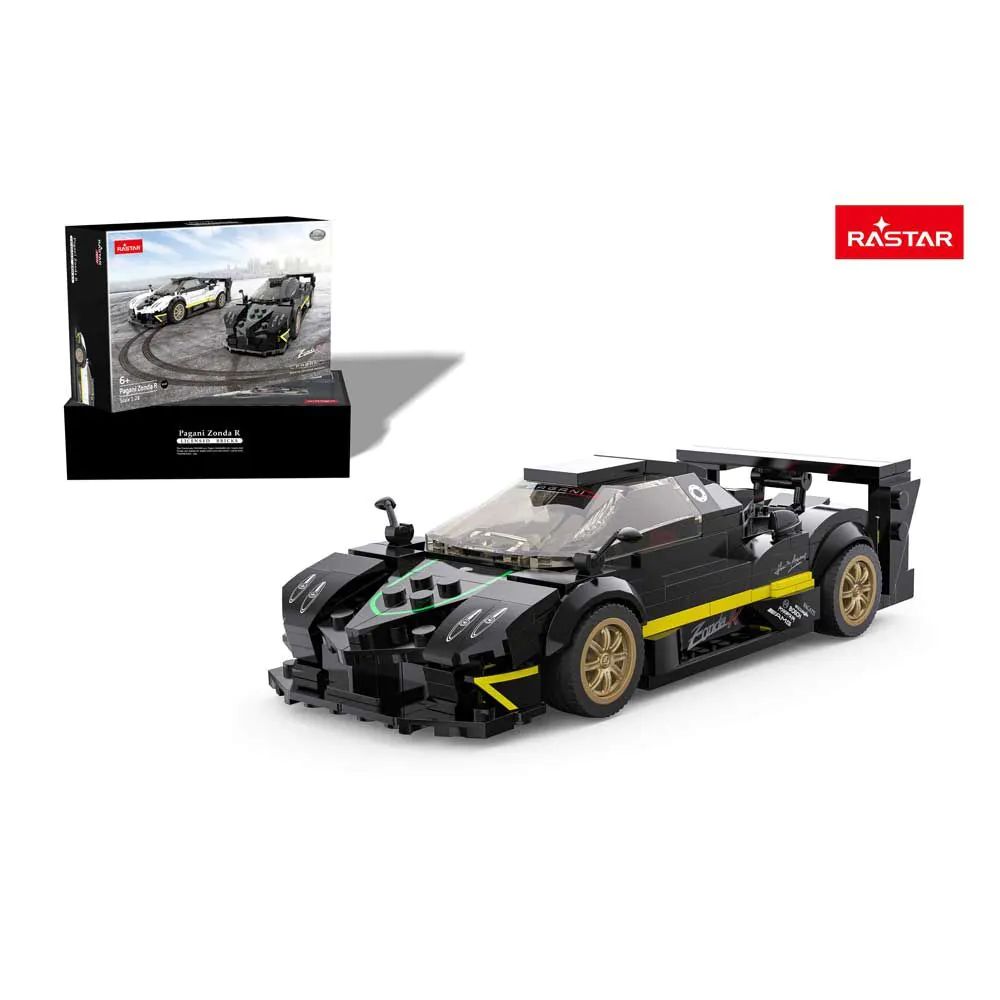 Masina de construit Rastar Pagani Zonda R 1:28 Negru - poza 2