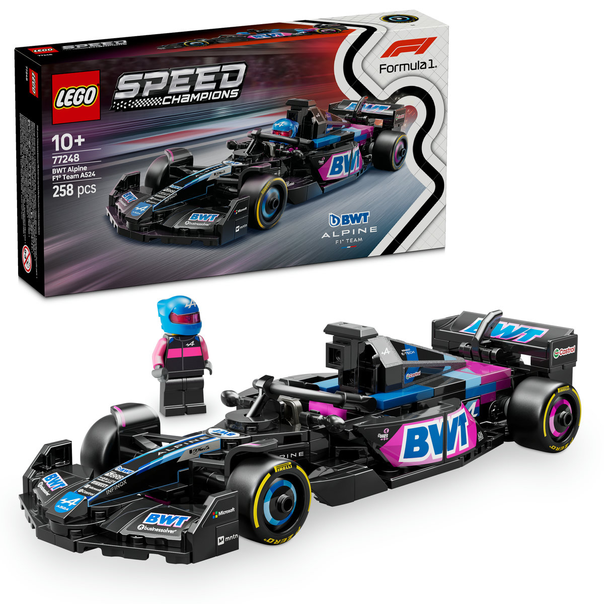 Masina de curse BWT Alpine F1 Team A524