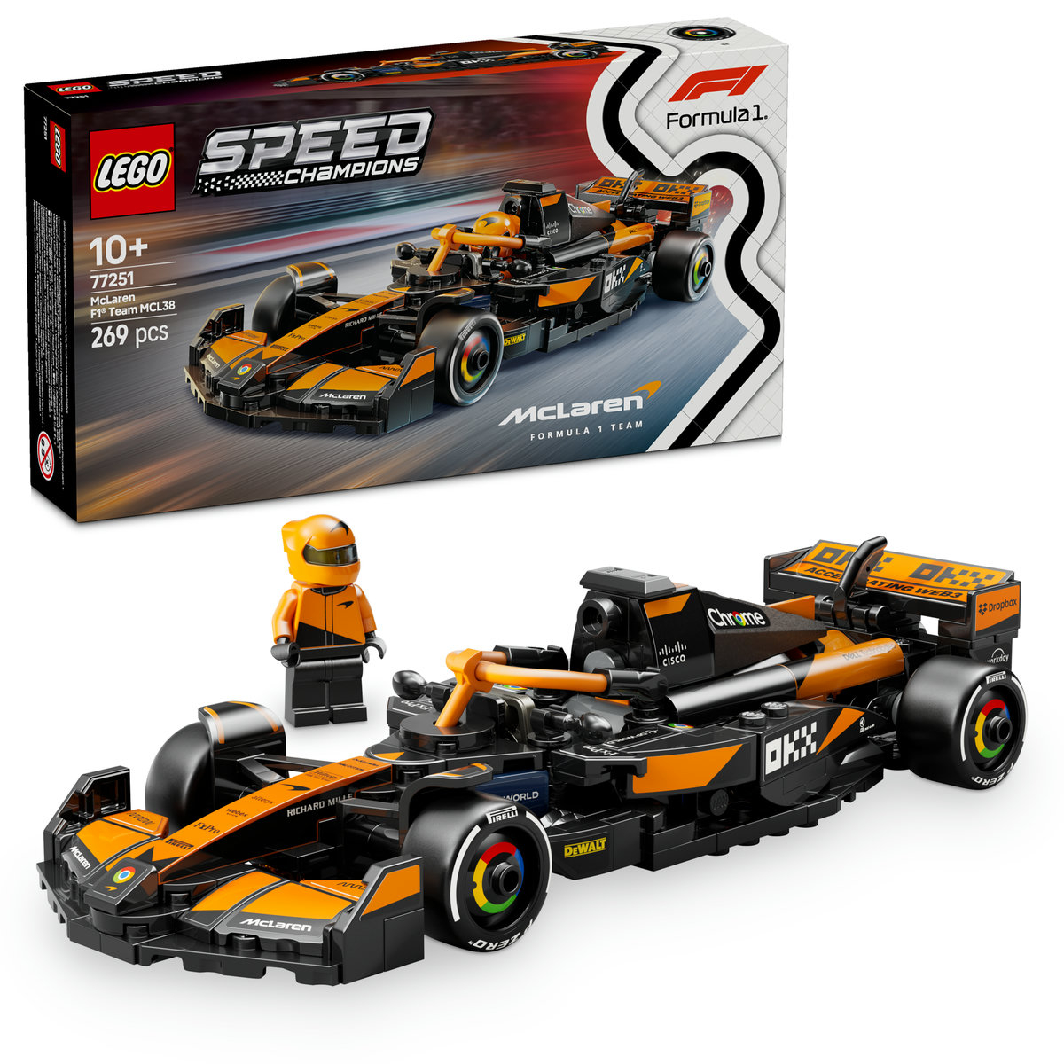 Masina de curse McLaren F1 Team MCL38