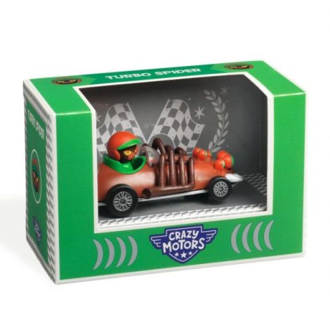 Masina de curse Turbo Spider, Colectia Crazy Motors, Djeco - poza 1