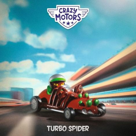 Masina de curse Turbo Spider, Colectia Crazy Motors, Djeco - poza 5