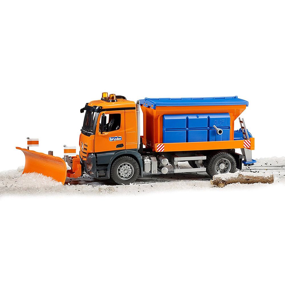Masina de deszapezit Bruder Mercedes Benz 1:16 - poza 4