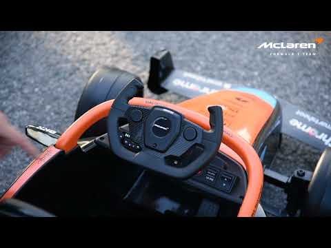 Masina de formula 1 McLaren cu acumulatori 12V Orange - poza 2