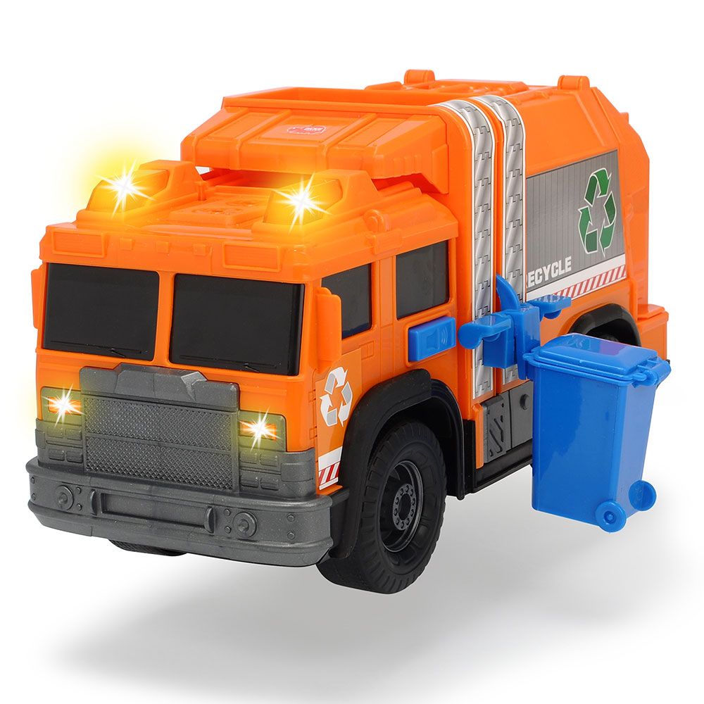 Masina de gunoi cu tomberon Dickie Toys 30 cm - poza 3