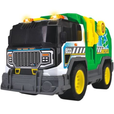 Masina de gunoi Dickie Toys Recycle Truck 30 cm cu lumini si sunete - poza 2