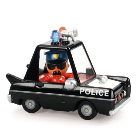 Masina de politie, Colectia Crazy Motors, Djeco - poza 3