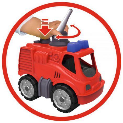 Masina de pompieri Big Power Worker Mini Fire Truck - poza 5