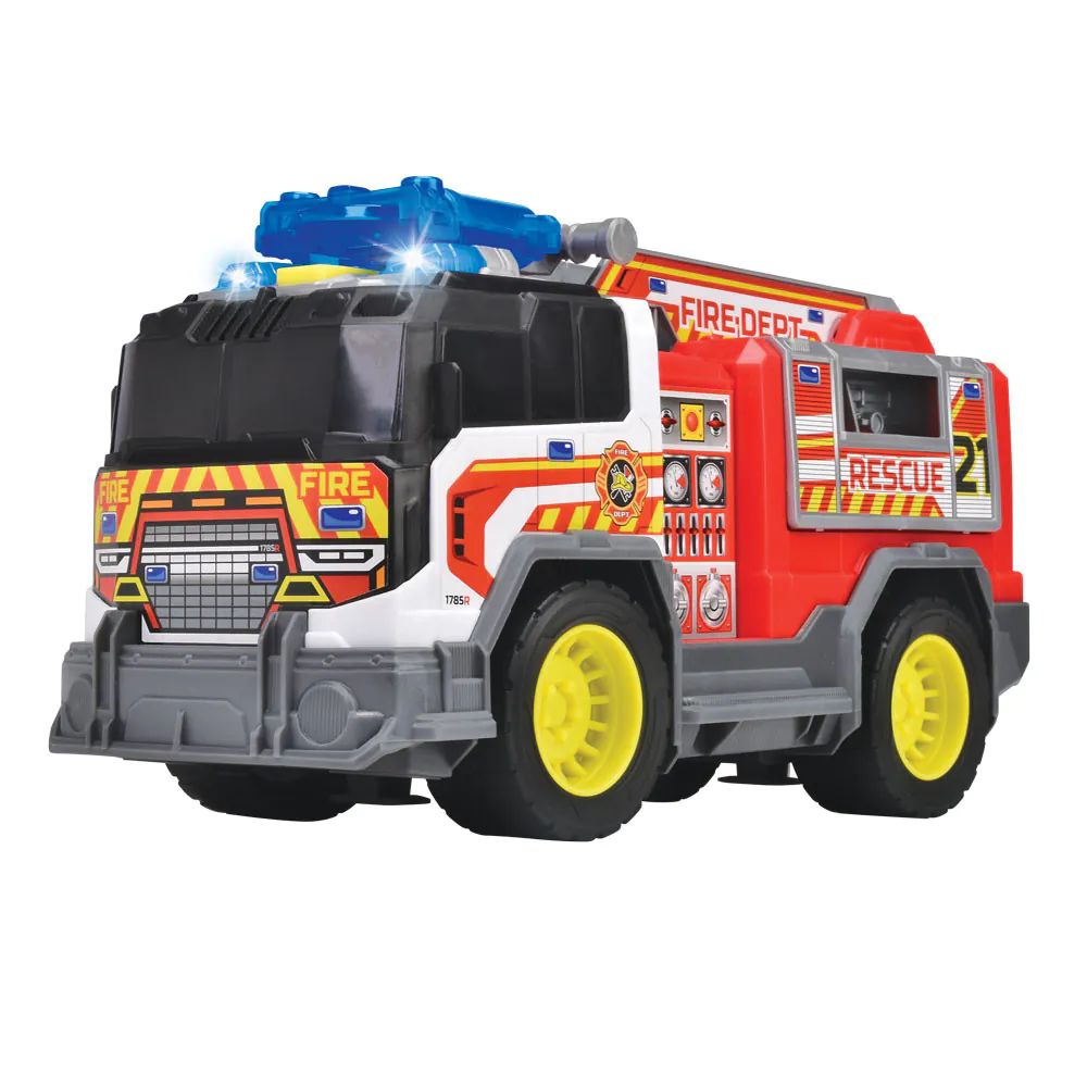 Masina de pompieri cu sunete si lumini Dickie Fire Rescue Unit 30 cm - poza 1