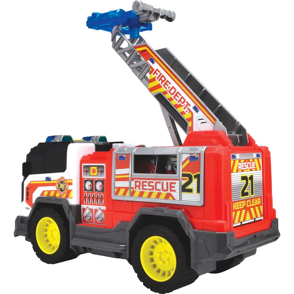 Masina de pompieri cu sunete si lumini Dickie Fire Rescue Unit 30 cm - poza 3
