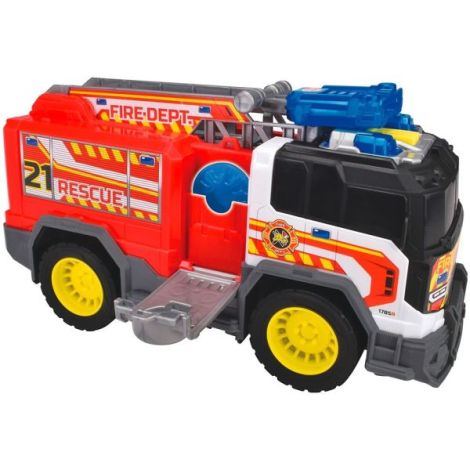 Masina de pompieri Dickie Toys Fire Rescue Unit 30 cm cu lumini si sunete - poza 3