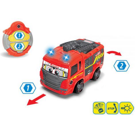 Masina de pompieri Dickie Toys Happy Fire Truck cu telecomanda - poza 4