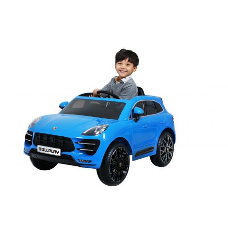 Masina electrica copii Porche Macan turbo, 12V alabstra, ROLLPLAY 31222 - poza 5