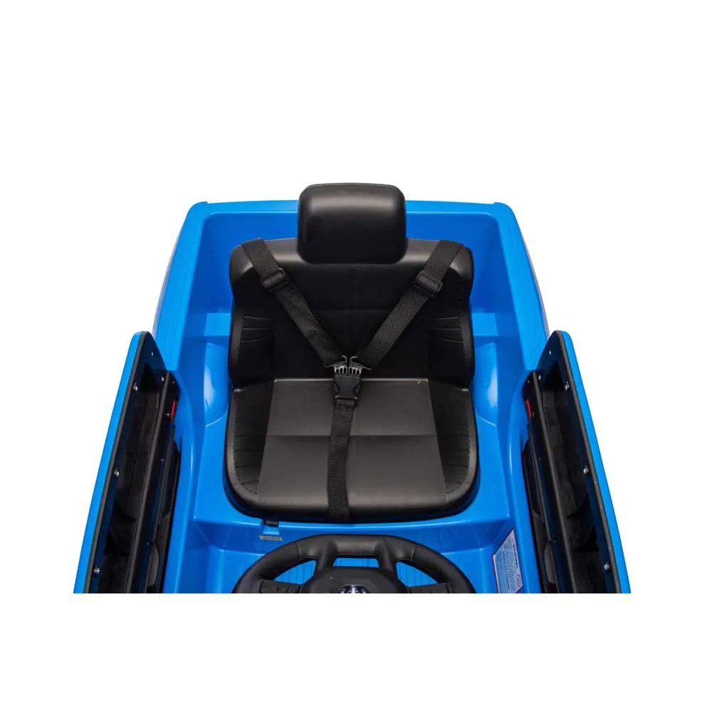 Masina electrica copii RAM Dodge 12V cu telecomanda albastra ZB618 - poza 3