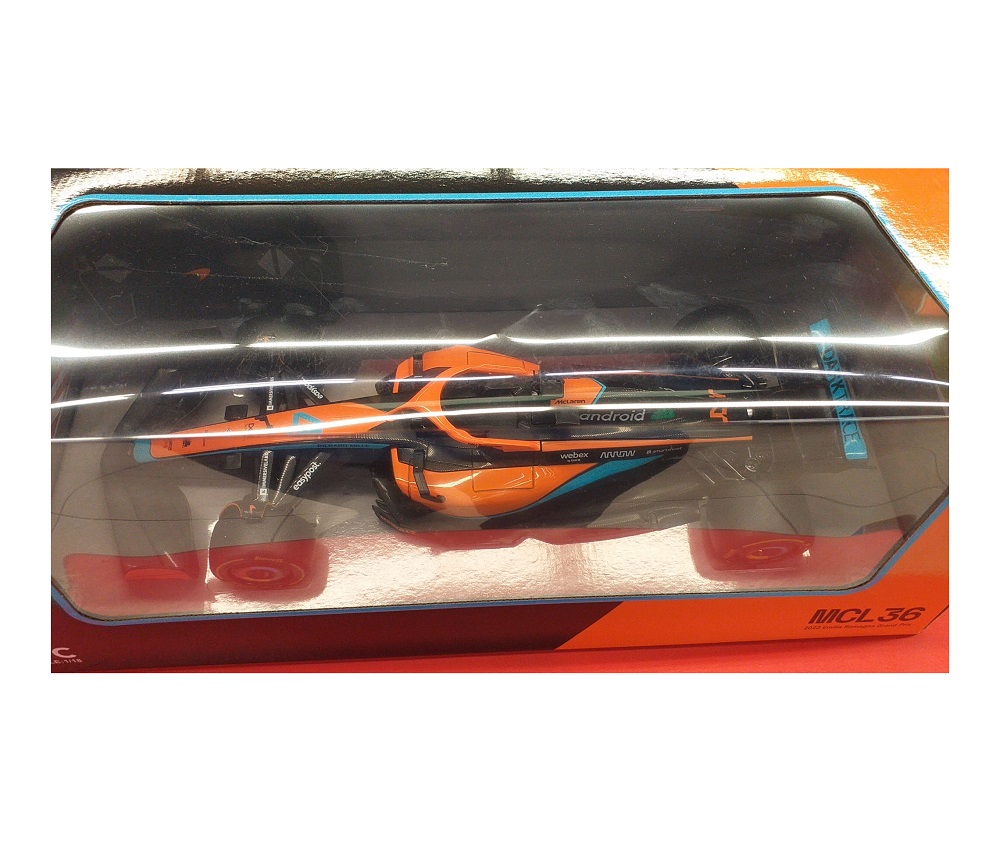Masina F1 cu telecomanda Rastar McLaren MCL36 1:18 - poza 5