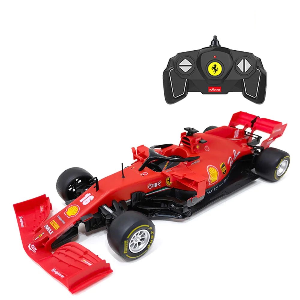 Masina F1 de asamblat cu telecomanda Rastar Ferrari SF1000 Charles Leclerc 1:16 - poza 1