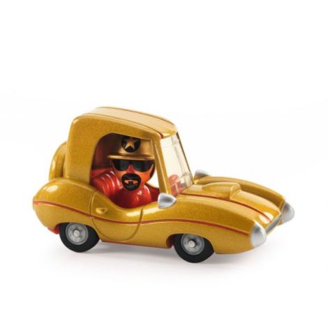 Masina Golden Star, Colectia Crazy Motors, Djeco - poza 2