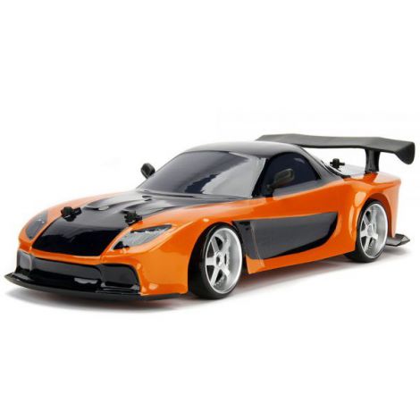 Masina Jada Toys Fast and Furious Mazda RX-7 Drift cu anvelope si telecomanda - poza 2