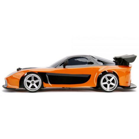 Masina Jada Toys Fast and Furious Mazda RX-7 Drift cu anvelope si telecomanda - poza 4