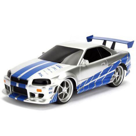 Masina Jada Toys Fast and Furious Nissan Skyline GTR 1:24 cu telecomanda - poza 3