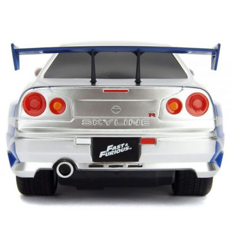 Masina Jada Toys Fast and Furious Nissan Skyline GTR 1:24 cu telecomanda - poza 5