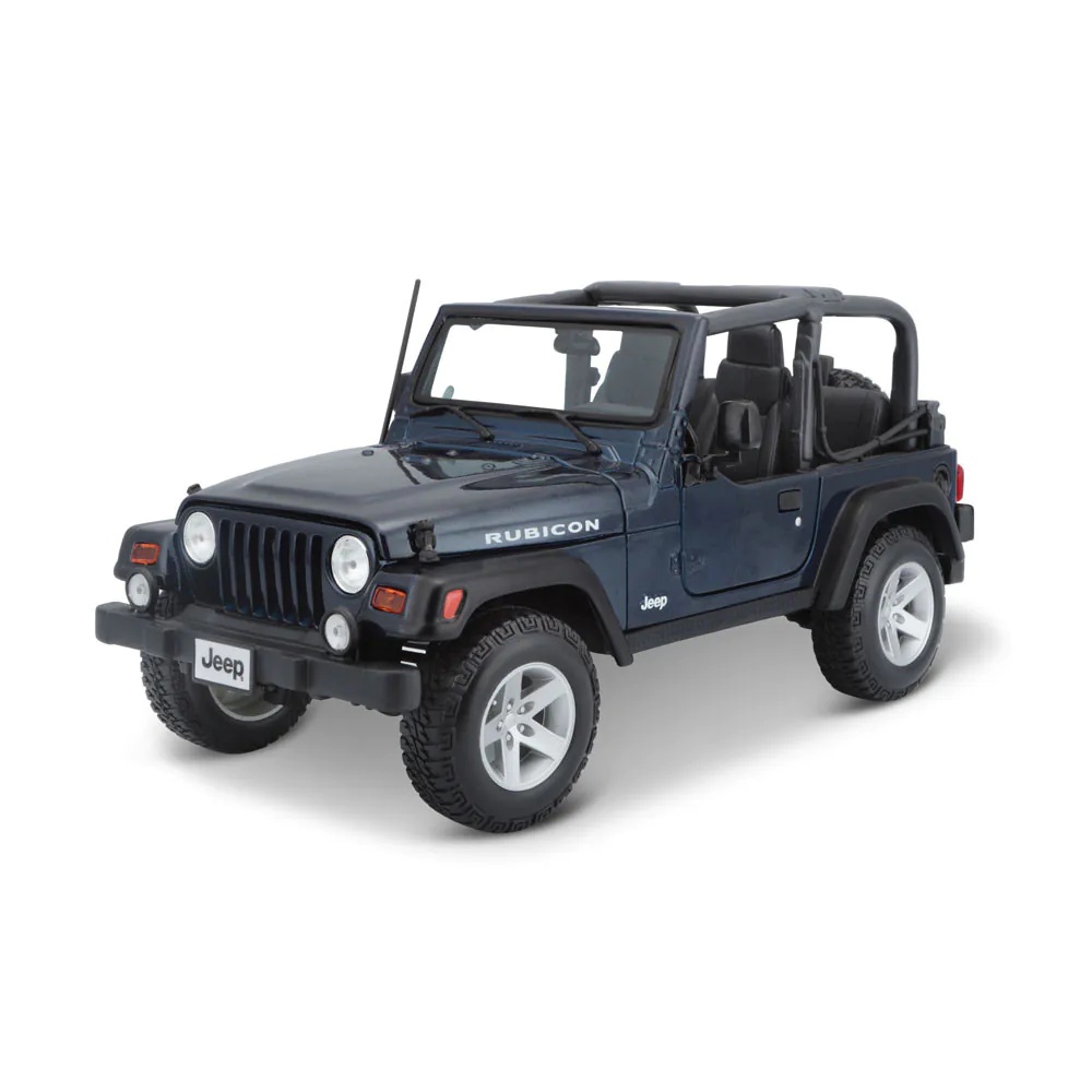 Masina Maisto Special Edition Jeep Wrangler Rubicon 1:18 Albastru - poza 1