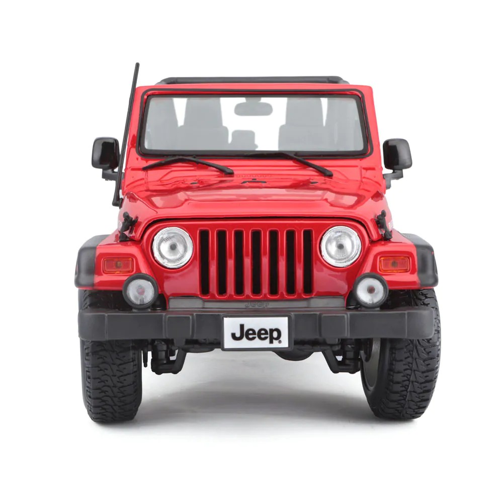 Masina Maisto Special Edition Jeep Wrangler Rubicon 1:18 Rosu - poza 4